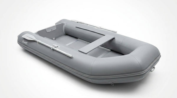 2.3~3.3m Inflatable Fishing Boat PVC Assault Boats with Air Deck 1.2mm Anti-collision Speed Raft Kayak Rowing Accessories — 3.3m Boat Set