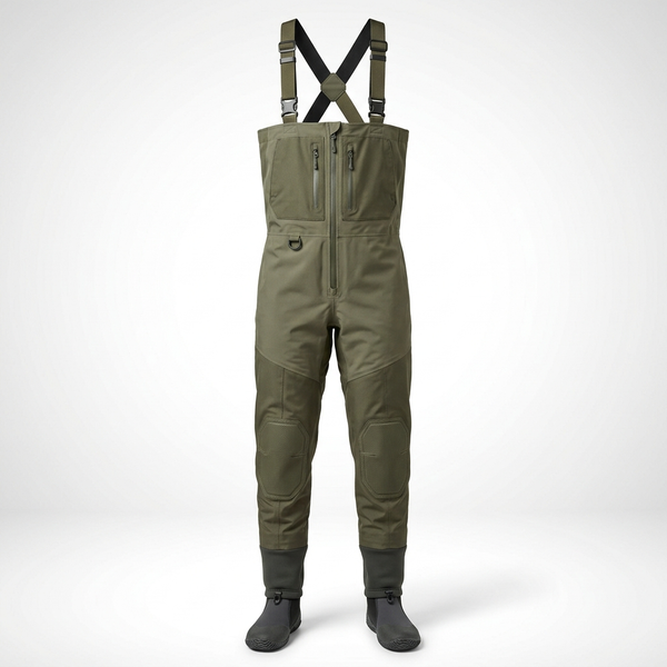 Men's Breathable Chest Waders — Stocking Foot, Fly Fishing