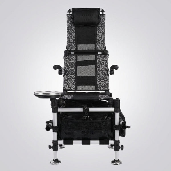 Fishing gear chair-type with backrest folding portable fishi — packshot face