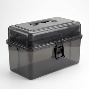Heavy-Duty PE Tackle Box — Large Capacity, Lock Closure