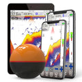 Erchang F68 Wireless Fish Finder Depth Echo Sounder Dual Frequency Sonar Alarm Transducer Fishfinder IOS&Android With GPS — hero