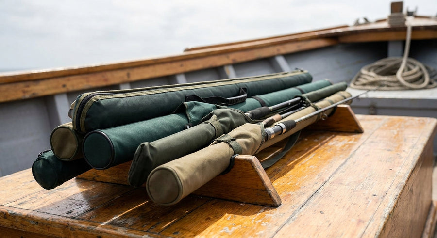 1PC High Elastic Fishing Rod Bag Fishing Rod Cover Telescopic Fish Pole Multicolor Protection Rope Bags Fishing Rods Sleeve Tool — view 4