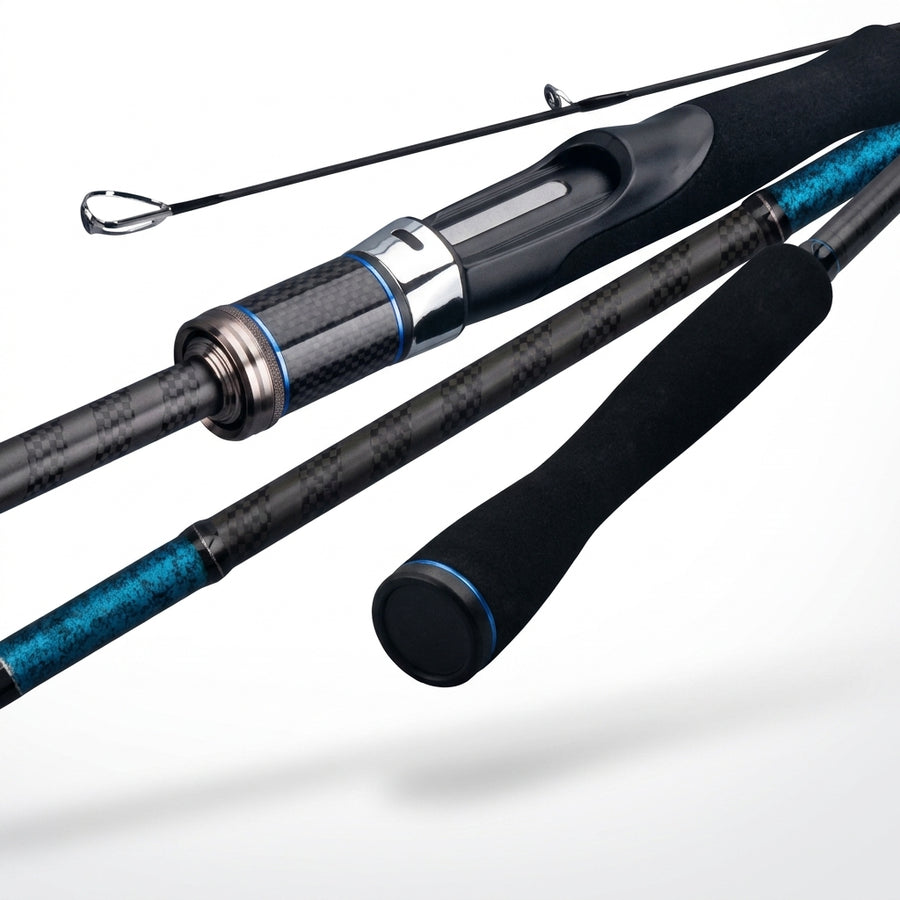 BLUE INSHORE Fishing Rods Inshore Breakwater Bass Rod S782L S862ML S902ML Saltwater Light Fast 2 Section Spinning Rods — S782L