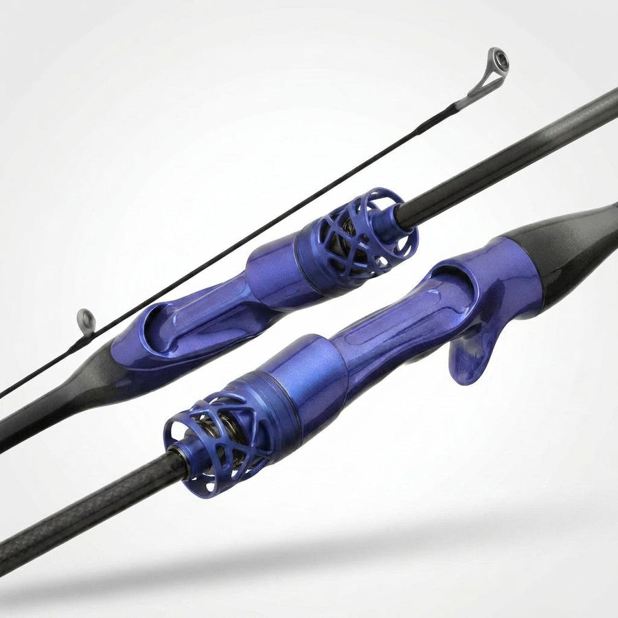 LEYDUN Black Creek Fishing Rod 2 Section Spinning Casting 1.5/1.68/1.8m Travel Rod Baitcasting Ultralight Carbon Fiber Pole Rod — C562UL