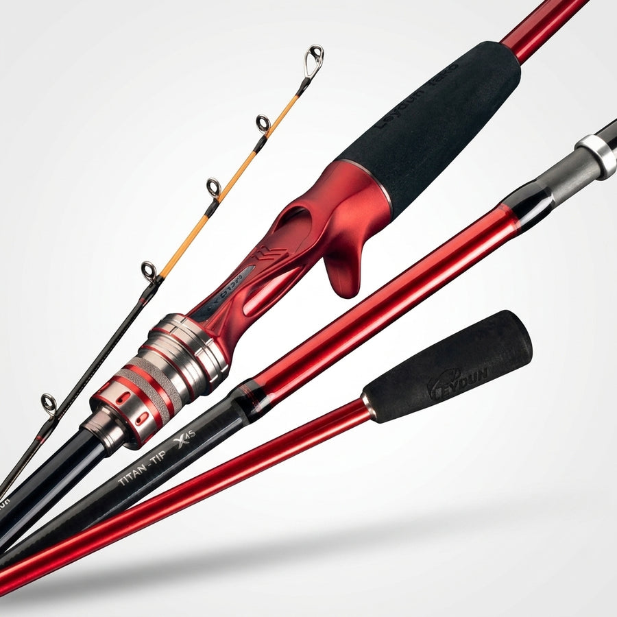 LEYDUN Rang's Tako leydun Octopus 170MH/H Fishing Rods Tianium Tip Cuttlefish Fishing Casting Rod Squid Boat Fishing Webfooted — 170H