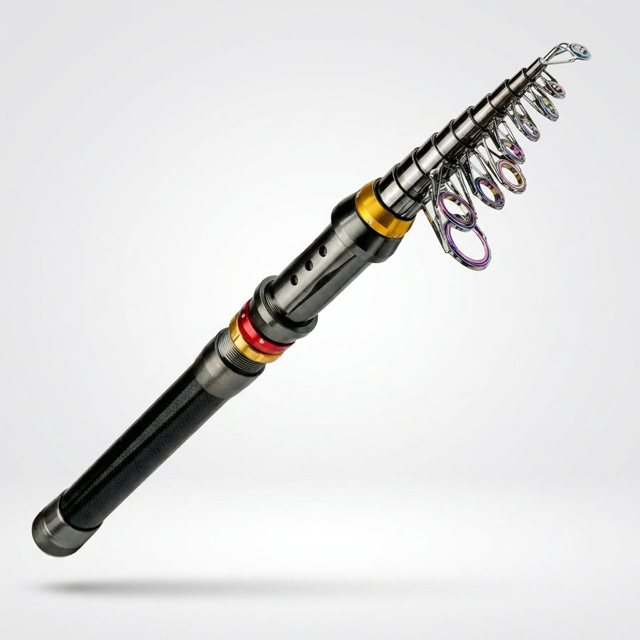 1.8-3.6m Carbon Fiber Fishing Rod And Reel Combo Super Hard Telescopic Fishing Pole Spinning Reel Kit Max Resistance 3-8kg Pesca — 1.8M Rod 1000 Reel