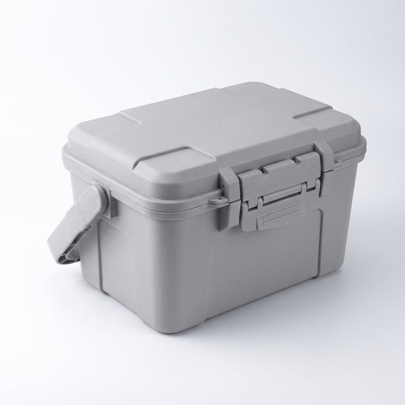 Large Fishing Box Organizer Multi-function Lure Live Fish Bucket Thickening Storage Box Fishing Accessories Tackle Box Pesca — grey L 1pc box