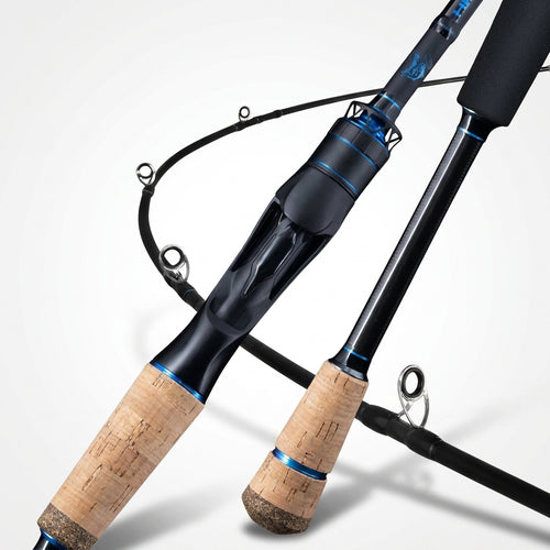 Seasir Salminus XF M/MH Spining&Casting Fishing Rod FUJI O Guide Rings 1.83M Drag 7-9KG 4-Piece Heavy Power All-Round Travel Rod — C1804M