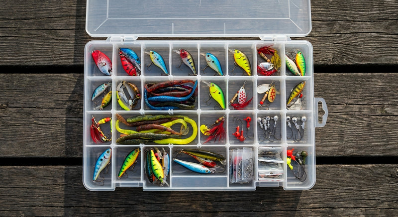 Multifunction Fashing Tackle Box Lure Accessory Storage Hand Box Angling Tool Case Portable Arts Crafts Organizer Case — view 2