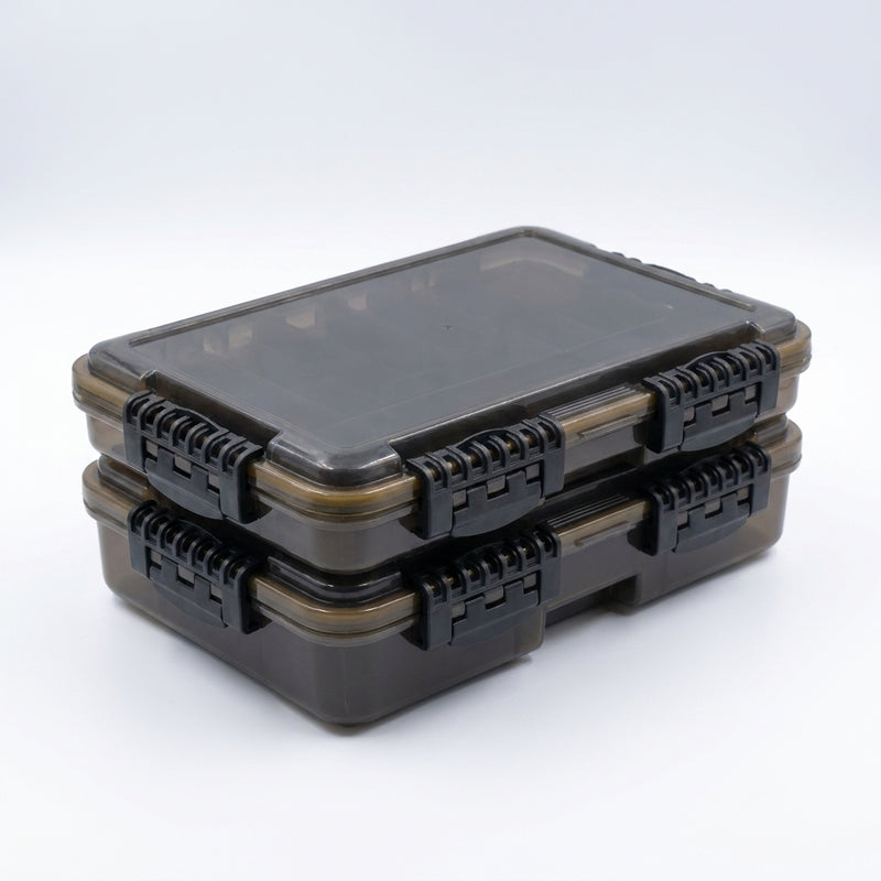 Large-Capacity Waterproof Fishing Tackle Box Fishing Accessories Tool Storage Box Fish Hook Fake Bait Storage Box Fishing Suppli — L