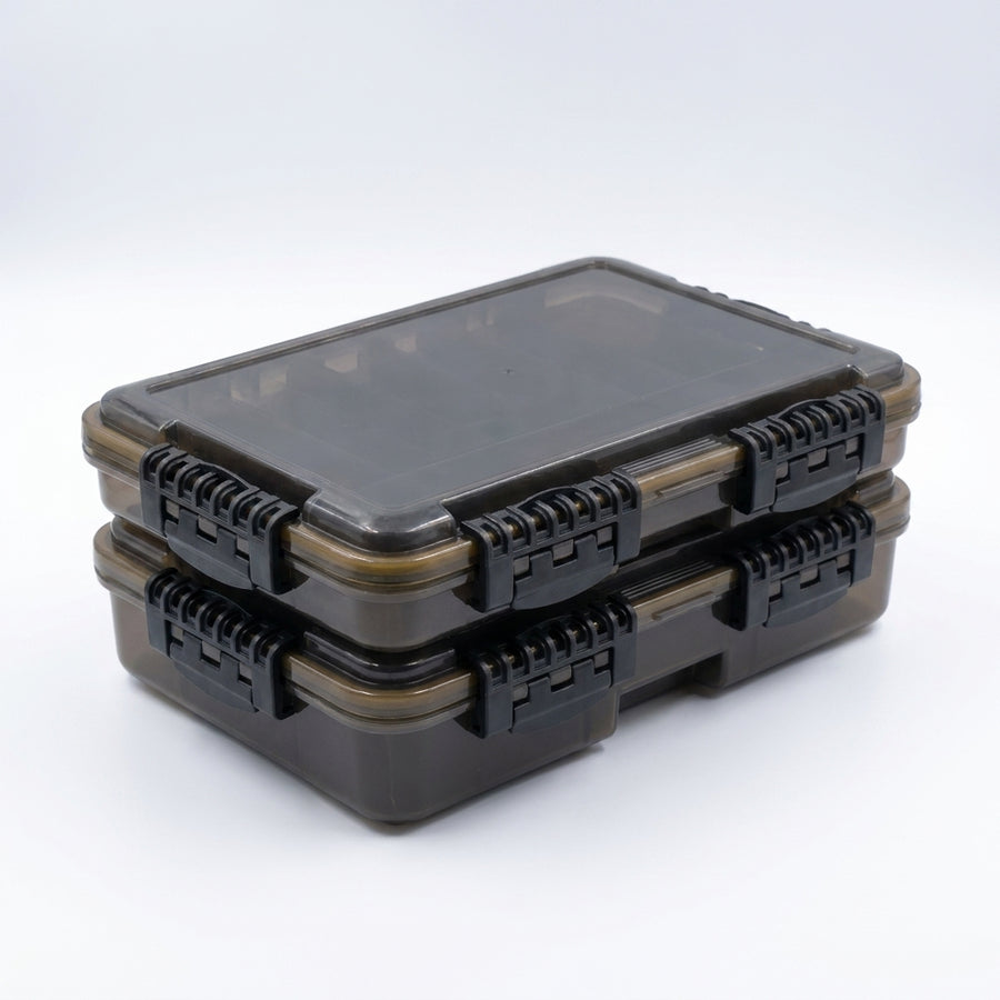 Large-Capacity Waterproof Fishing Tackle Box Fishing Accessories Tool Storage Box Fish Hook Fake Bait Storage Box Fishing Suppli — L