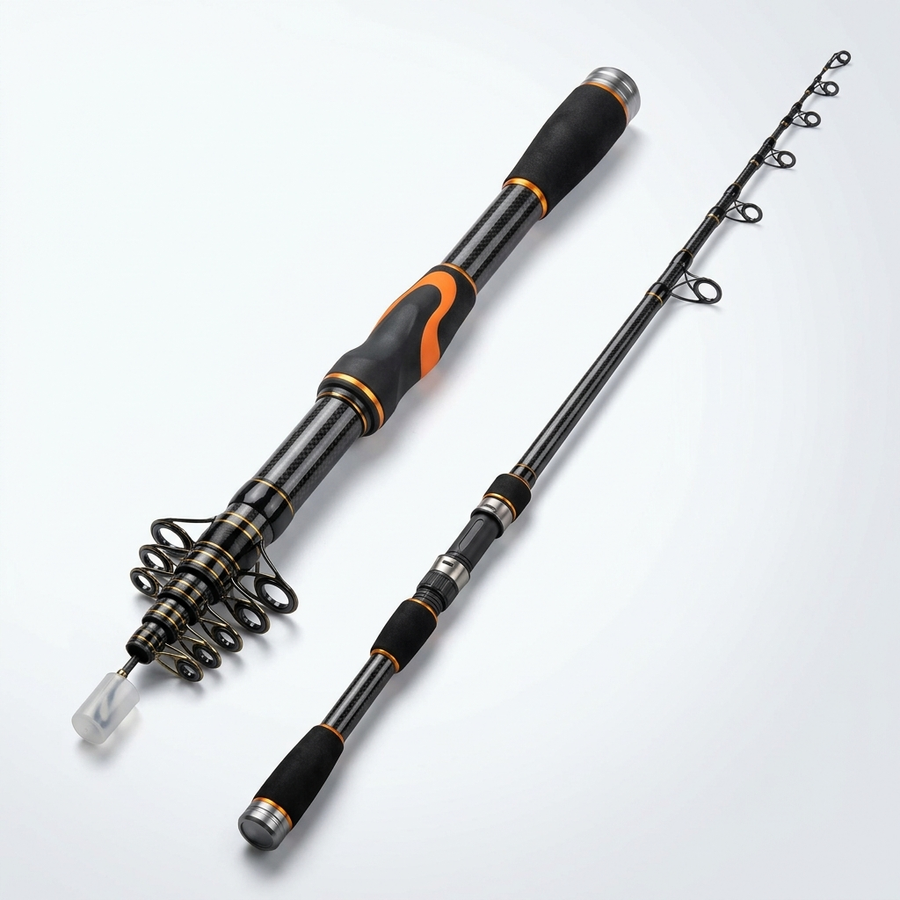 ISO Rock Fishing Rod — Telescopic Buoy Platform