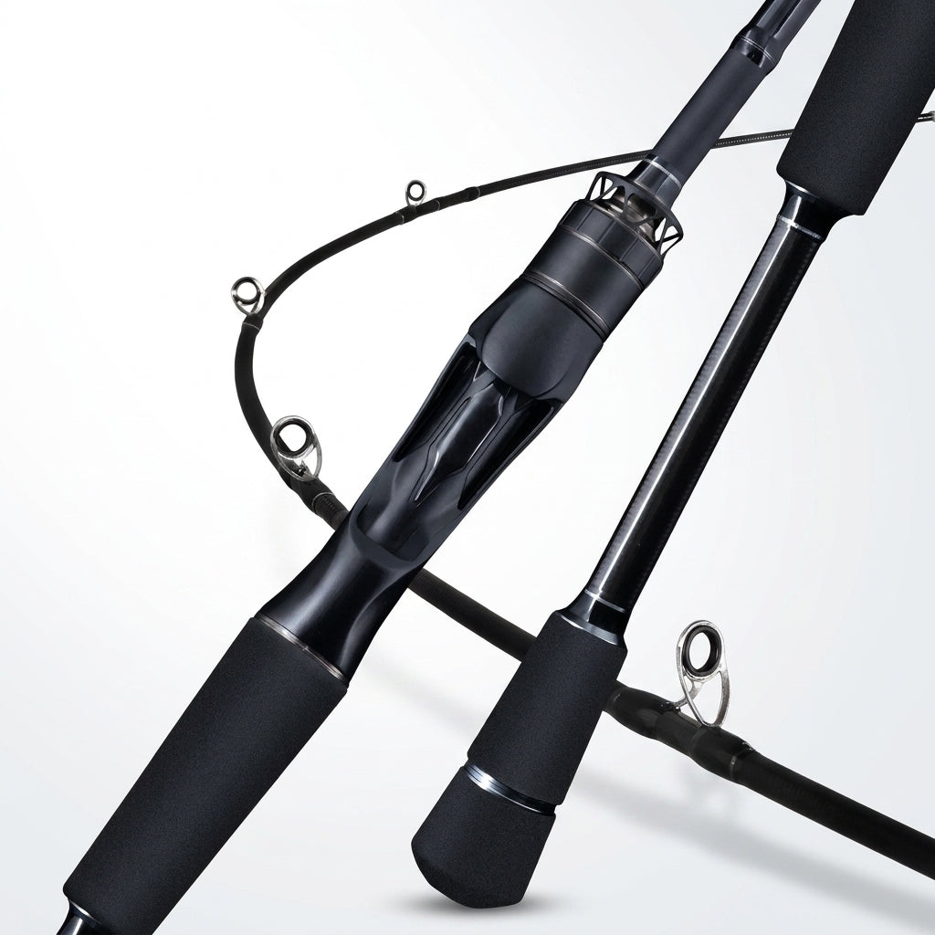 Seasir Salminus XF M/MH Spining&Casting Fishing Rod FUJI O Guide Rings 1.83M Drag 7-9KG 4-Piece Heavy Power All-Round Travel Rod — S1804MH