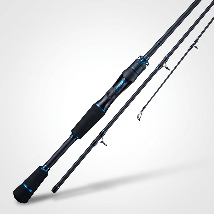 Seasir Salminus XF M/MH Spining&Casting Fishing Rod FUJI O Guide Rings 1.83M Drag 7-9KG 4-Piece Heavy Power All-Round Travel Rod — S664L