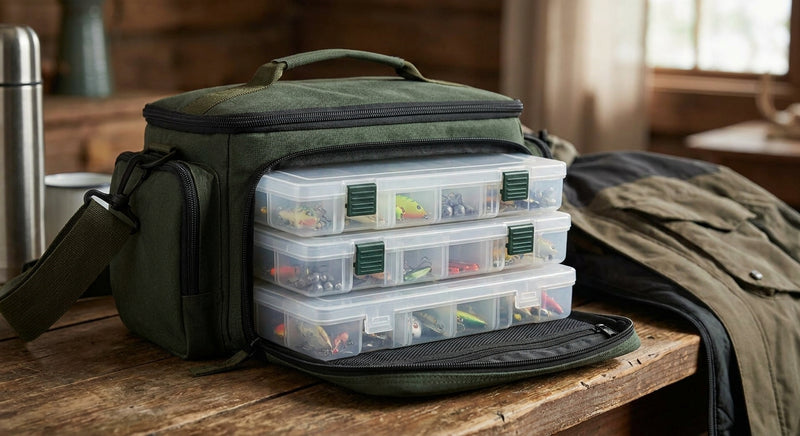 SAMOLLA Fishing Tackle Waterproof Box Lure Storage Lure Hook Boxes Baits Container Storage Case Fishing Accessories — view 6