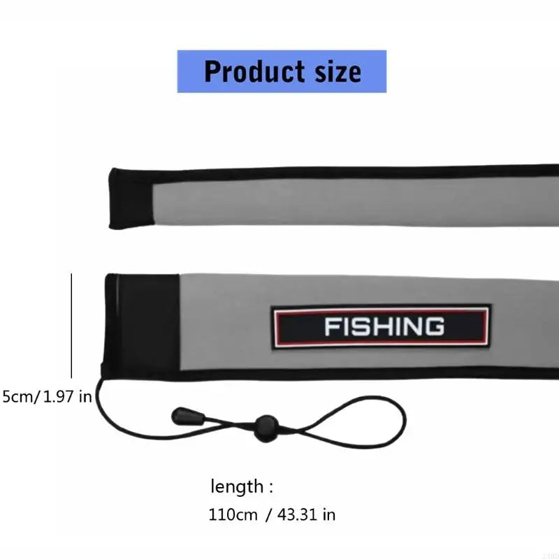 Puncture-Resistant Rod Sleeve — Baitcasting Protective Cover