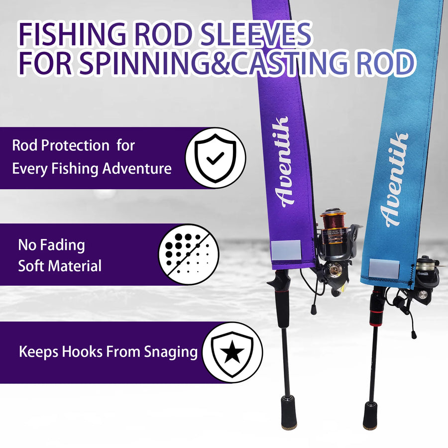 Floating Rod Sleeve — Breathable Neoprene Cover