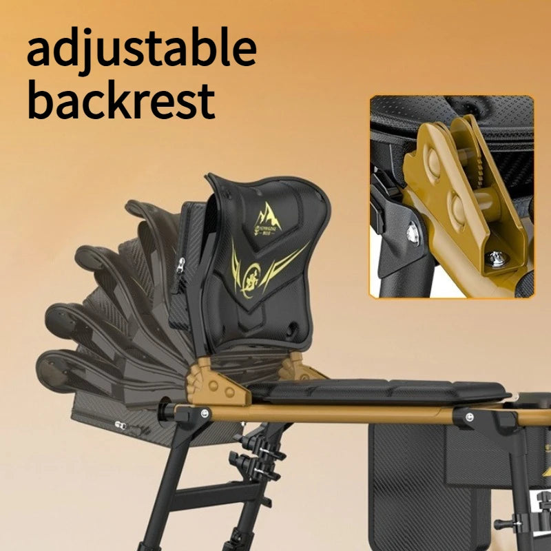 U-Frame Fishing Chair — Aluminum Portable Folding