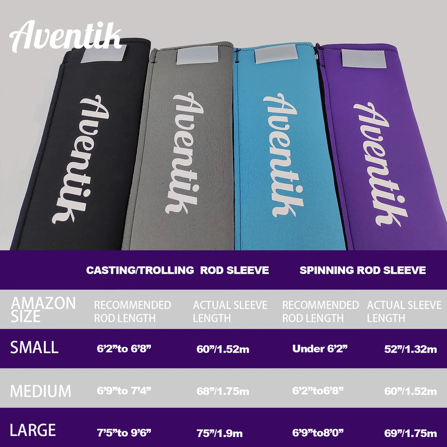 Floating Rod Sleeve — Breathable Neoprene Cover