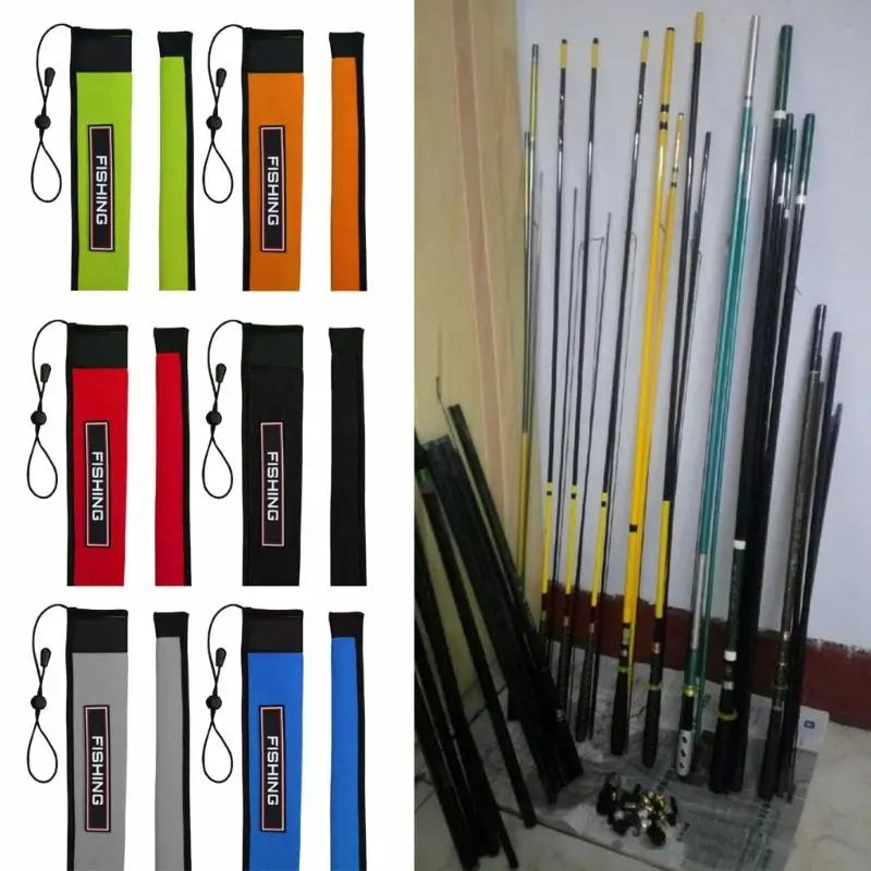 Puncture-Resistant Rod Sleeve — Baitcasting Protective Cover