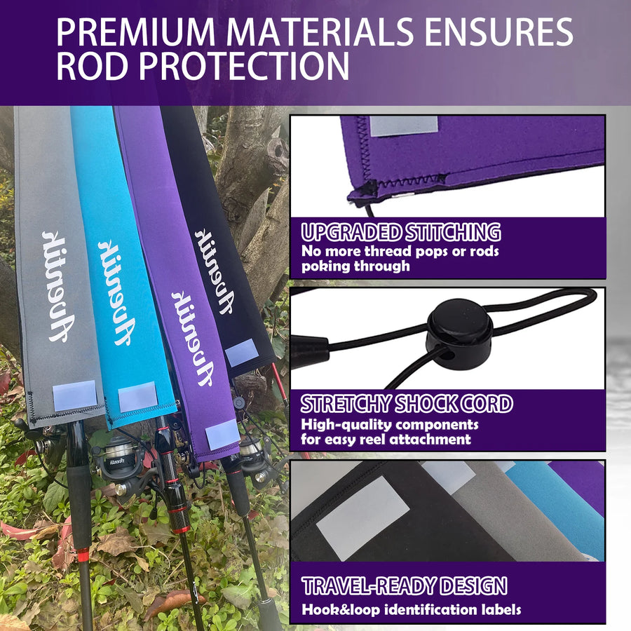 Floating Rod Sleeve — Breathable Neoprene Cover
