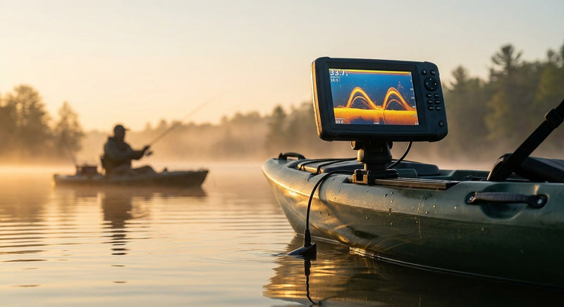 LUCKY FF918-CWLS New Wireless Fish Finder for Fishing Boats 980 ft Range 45 Degree Wireless Operating Range Fishing Fish Finder — view 2