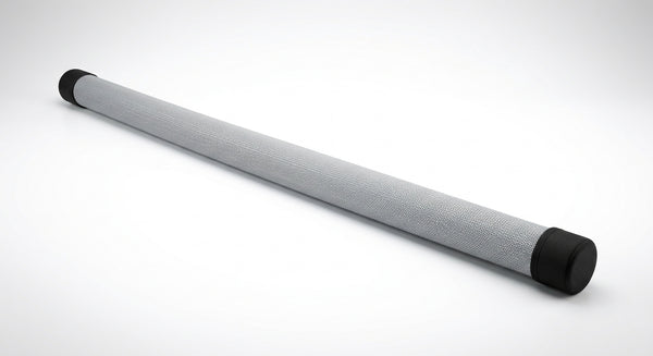 Braided Net Rod Sock Cover — Universal Protective Sleeve — Grey