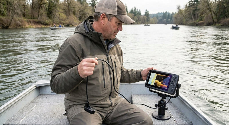 Smart Fish Finder - Portable Fish Finder and Depth Finder For Recreational Fishing From Dock, Shore Or Bank — view 4