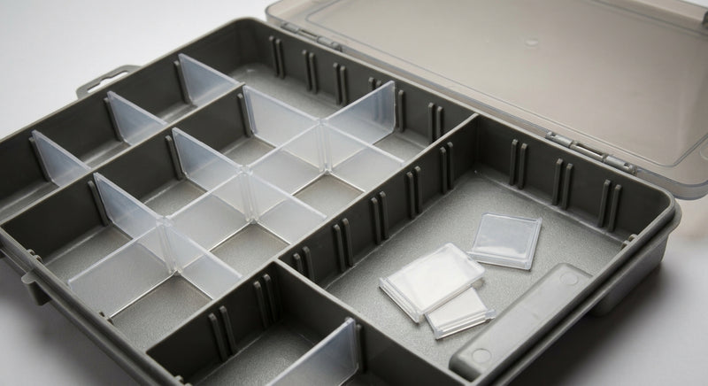 Multifunction Fashing Tackle Box Lure Accessory Storage Hand Box Angling Tool Case Portable Arts Crafts Organizer Case — view 5