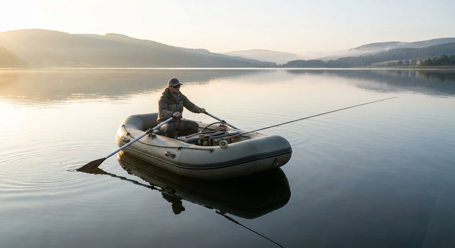 2.3~3.3m Inflatable Fishing Boat PVC Assault Boats with Air Deck 1.2mm Anti-collision Speed Raft Kayak Rowing Accessories — view 4