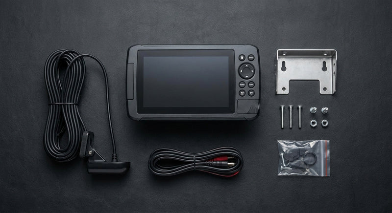 LUCKY FF918 Bait Boat Fish Finder 3.5" LCD perating range 300m Depth Range 100M Wireless — view 6