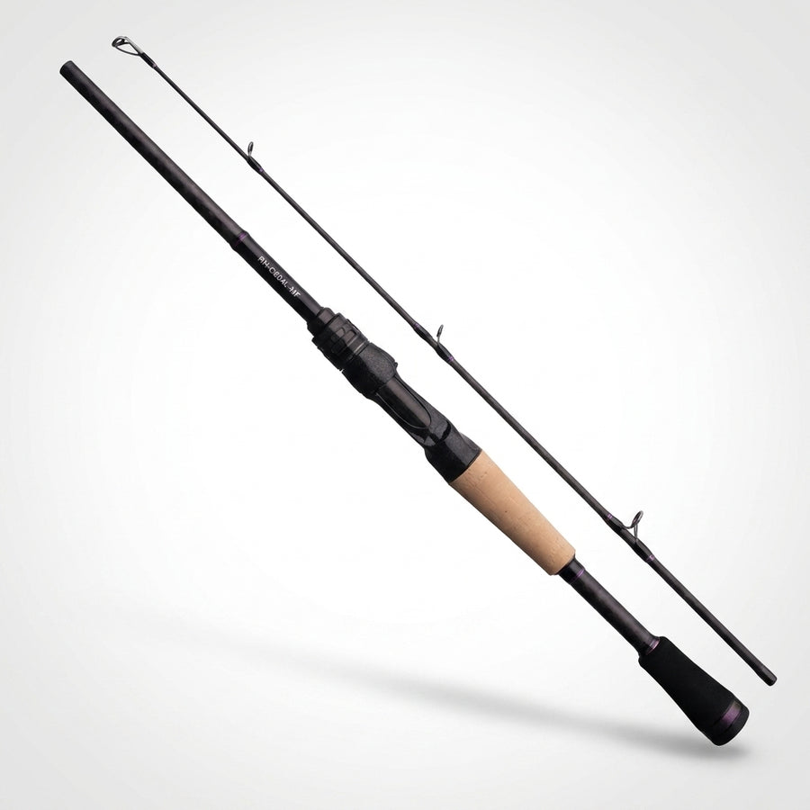 PURELURE SHARPEN Soft Lure Long Spinning and Casting XF/MF Action Rods FUJI Components Bass Pike Rod Fishing Rod Spinning Reel — RH-C604L-MF