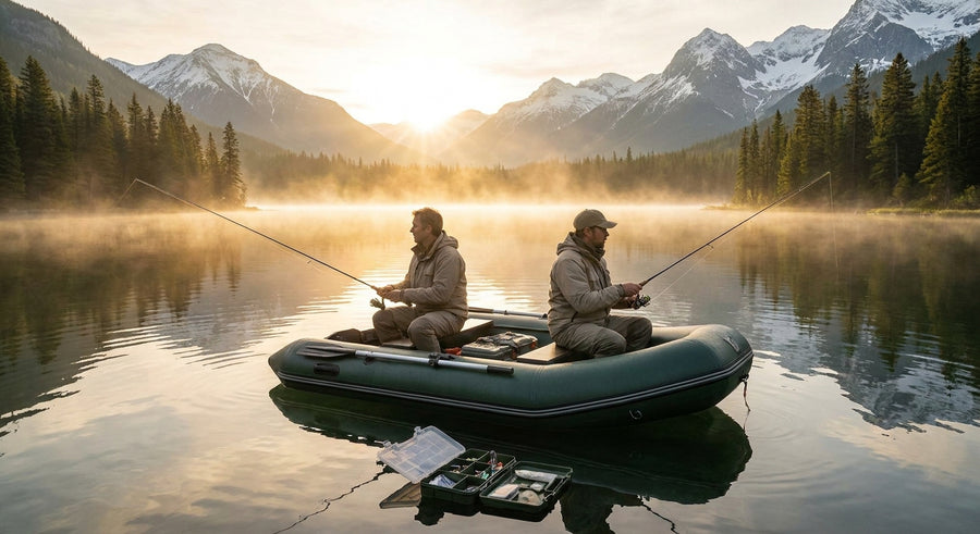 Savagemarine-PVC Inflatable Belly Boat for River Fishing, Kayak Lure, Fishing Boat, Can Install the Outboard Engine — view 2