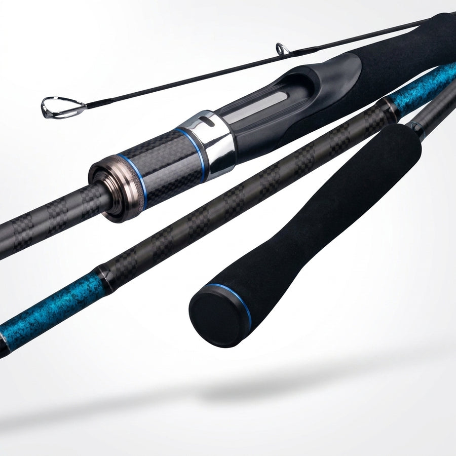 BLUE INSHORE Fishing Rods Inshore Breakwater Bass Rod S782L S862ML S902ML Saltwater Light Fast 2 Section Spinning Rods — S902ML