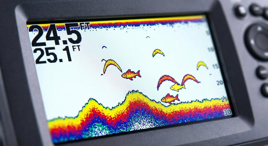 Alarm 100M Portable Sonar Fish Finders 45 degrees Sonar Coverage Echo Sounder Alarm Transducer Lake Sea Fishing — view 3