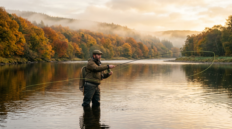 Chest waders salmon river
