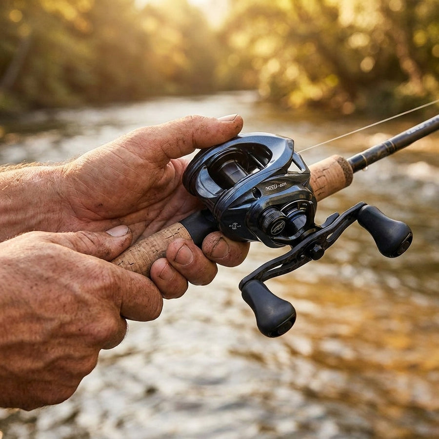 CYLIUS ASHMOON Alloy Baitcasting Reel Max Drag 6Kg 8.1:1 Hig — lifestyle hold