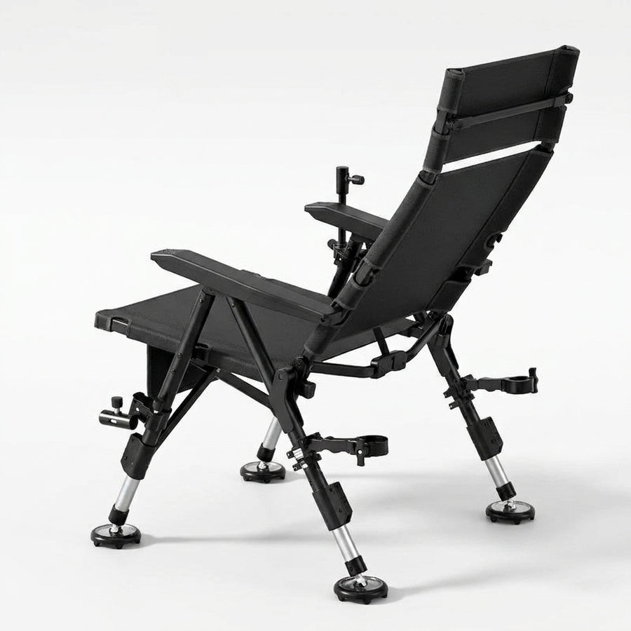 Folding Portable Ultra Light Outdoors Fishing Chairs Carbon  — packshot angle