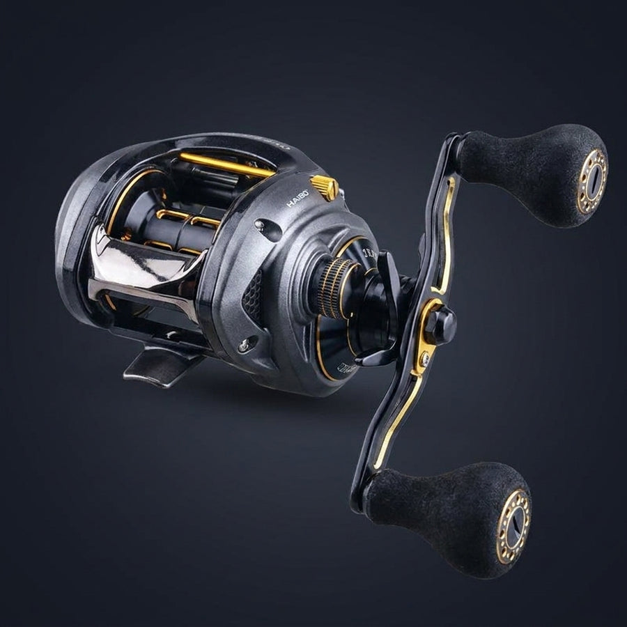 Haibo 2020 OVERLOAD Baitcasting Fishing Reel 8B+RB 5.4:1-7.1 — packshot angle