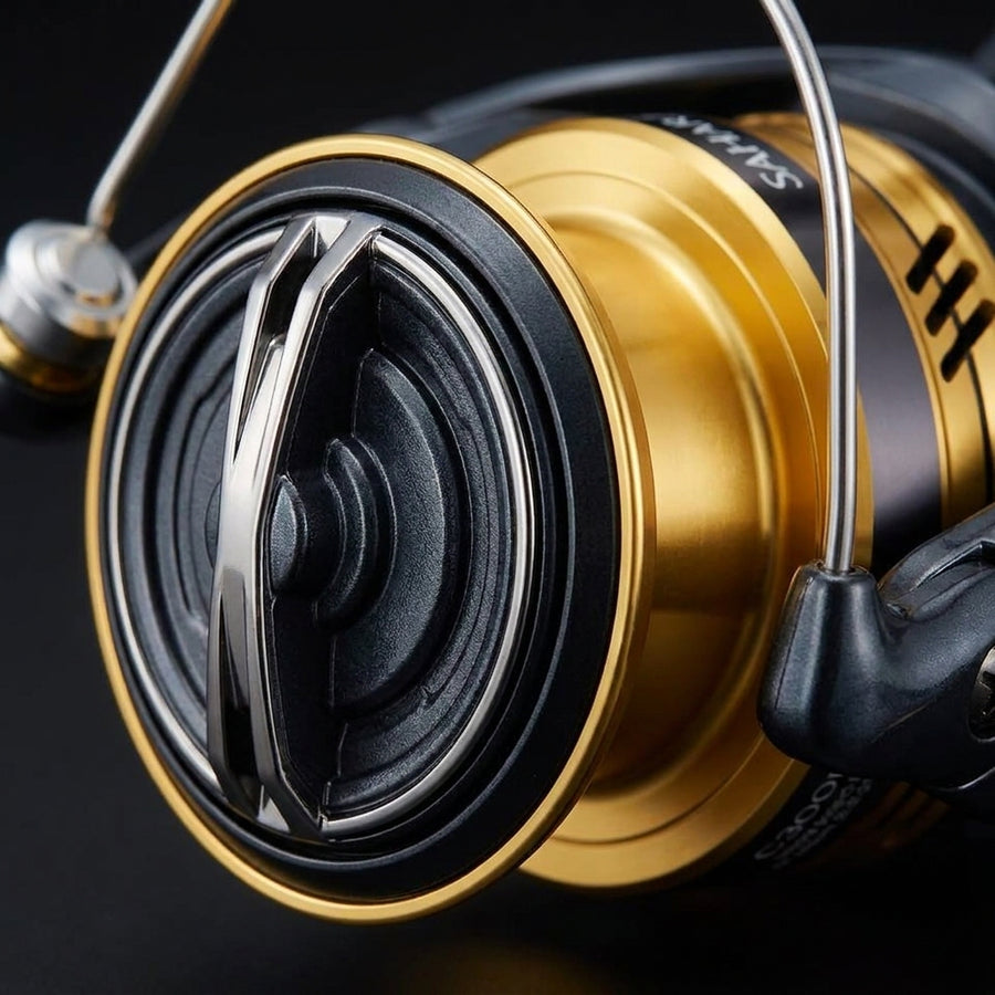 2022 SHIMANO Reel SAHARA Spinning Fishing Reel 5.0:1/6.2:1 R — packshot detail