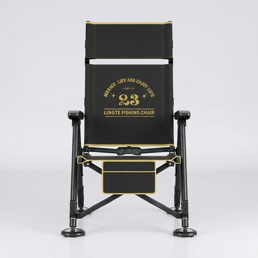 Folding Multifunctional Adjustable Lift Fishing Chair Portab — packshot face