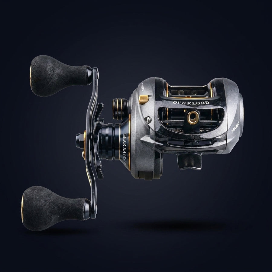 Haibo 2020 OVERLOAD Baitcasting Fishing Reel 8B+RB 5.4:1-7.1 — packshot face