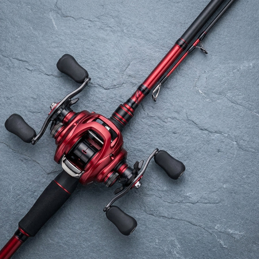 2025 NEW DAIWA FUEGO CS LT Spinning Fishing Reel Baitcasting — packshot flatlay