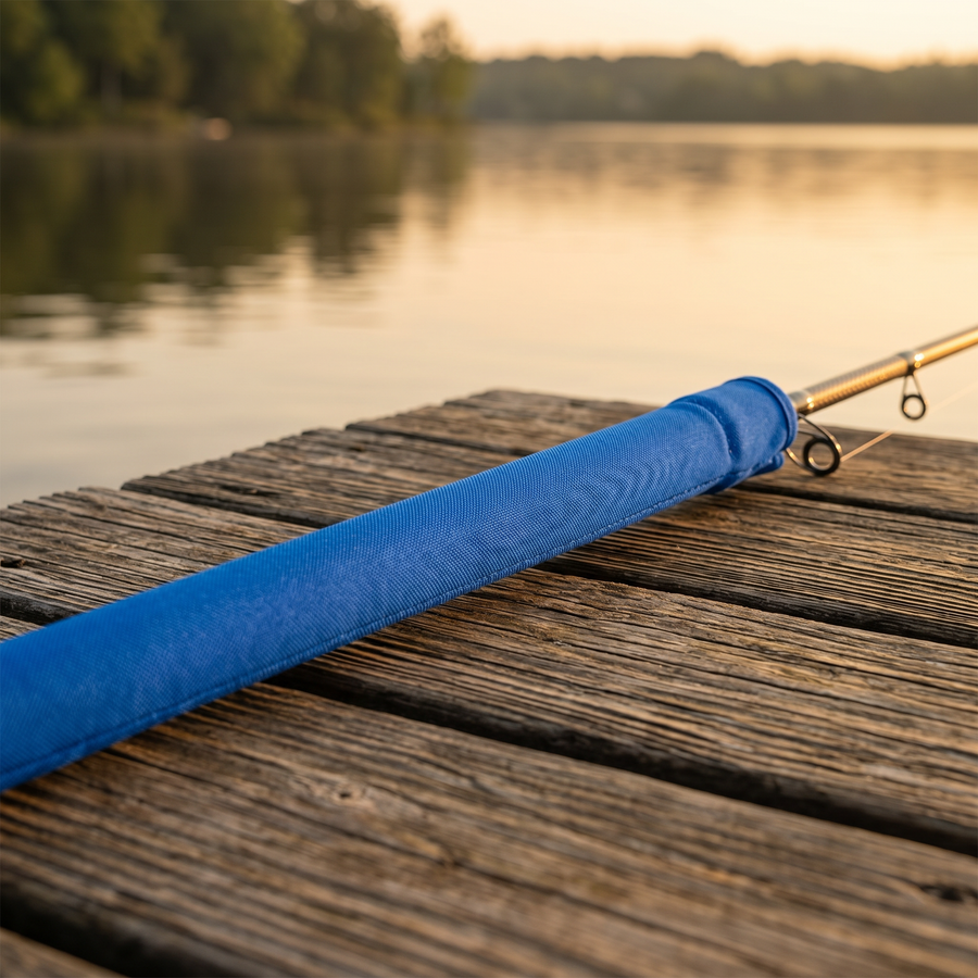 Stretch Rod Sleeve — Blue