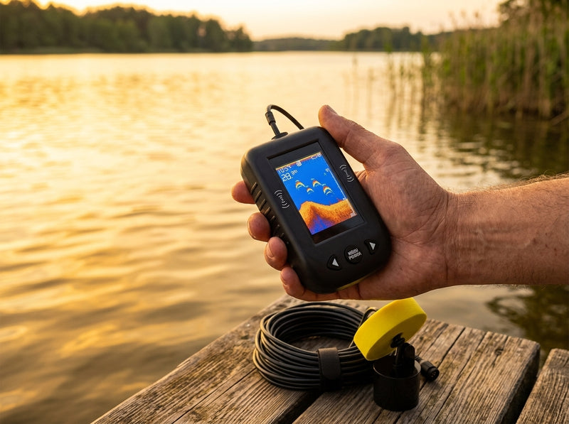 Locates fish fast — Sonar Finder S1
