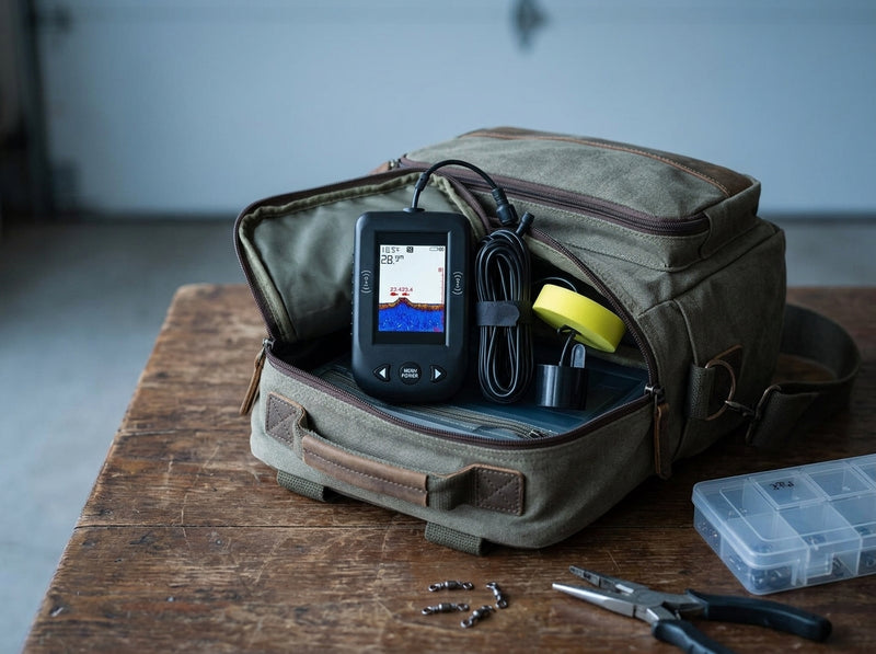 Store away from heat — Sonar Finder S1