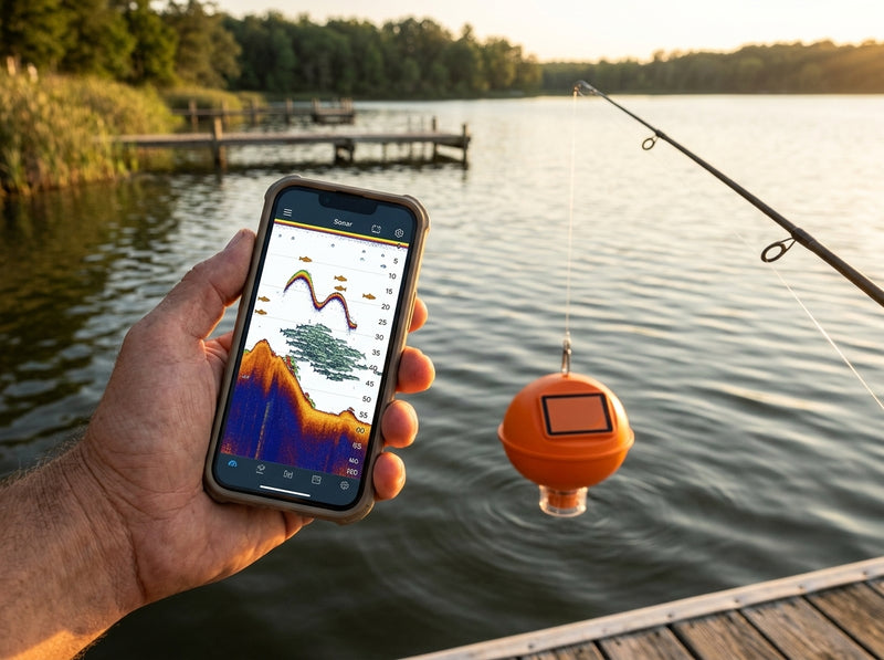 Locates fish fast — Sonar Finder W2
